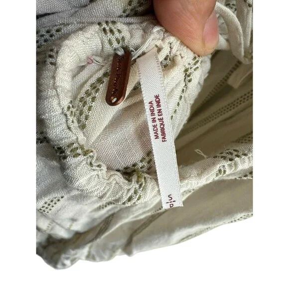 Free People Harper Maxi Dress Size Small Crochet Bust - Picture 9 of 9